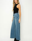 Artemis Vintage High Rise Crop Palazzo Jeans