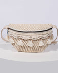 Esme Crochet Tassel Sling Bag