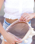 Naya Crochet Tassel Clutch