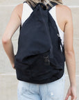 Kai Asymmetric Canvas Backpack