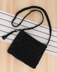 Giana Macrame Crossbody Bag