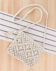 Giana Macrame Crossbody Bag