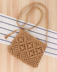 Giana Macrame Crossbody Bag