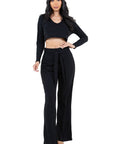 Sexy Two Piece Pant Set by Claude