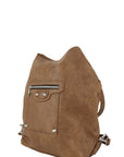 Classic Pu Leather Backpack