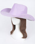 Hotfix Studded Star Iconic Sueded Cowboy Hat