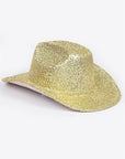 Glitter Coated Party Cowboy Hat