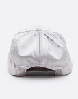 Glitter Brim Satin Cap