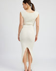 Emory Park Sweetheart Bodycon Dress with Slit