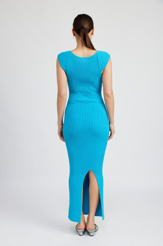 Emory Park Sweetheart Bodycon Dress with Slit