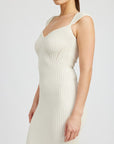 Emory Park Sweetheart Bodycon Dress with Slit