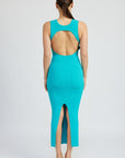 Emory Park Open Back Maxi Knit Dress