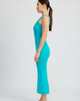 Emory Park Open Back Maxi Knit Dress