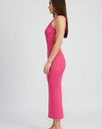 Emory Park Open Back Maxi Knit Dress