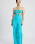 Emory Park Double O-Ring Cut Out Jumpsuit