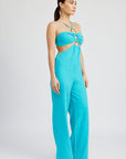 Emory Park Double O-Ring Cut Out Jumpsuit