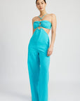 Emory Park Double O-Ring Cut Out Jumpsuit