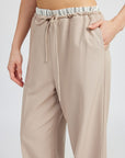 Emory Park Double Waist Straight Leg Pants