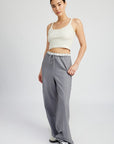 Emory Park Double Waist Straight Leg Pants