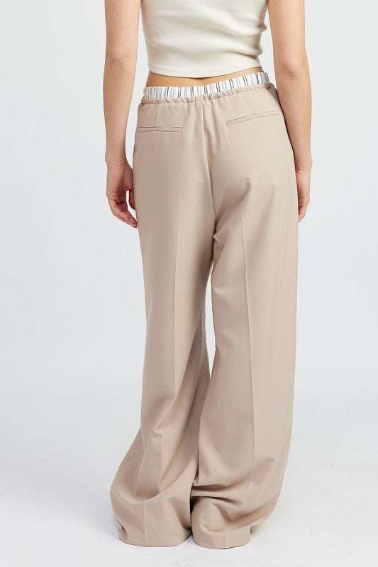 Emory Wide Leg Trousers