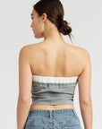 Emory Park Contrasted Tube Top