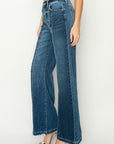 Artemis Vintage High Rise Relaxed Flare Jeans