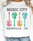 Music City Nashville Oversized Sweatshirt