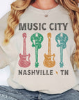 Music City Nashville Oversized Sweatshirt