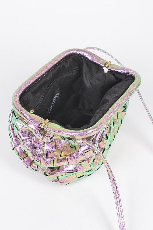 Metallic Weaved Soft Swing Bag