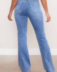 Vibrant M.i.U Square Pocket Bootcut Jeans