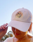 Sequin Patch Happy Ball Cap