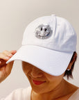 Sequin Patch Happy Ball Cap