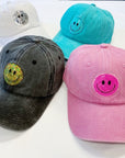 Sequin Patch Happy Ball Cap