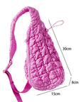 Quilted Drawstring Jennie Sling Bag