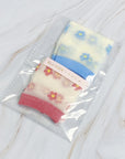 Mini Flower Sheer Socks Set Of 2 Pairs