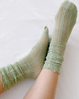 Slouch Crochet Lace Socks Set Of 2