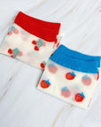 Sweet And Fruity Sheer Socks Set Of 2 Pairs