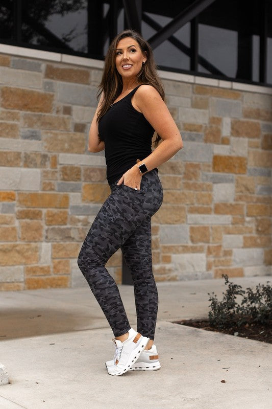 Maverick Camo Full Length Leggings by Julia Rose