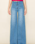 O2 Denim Wide Leg Denim Pants Baggy Style