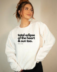 Total Eclipse Heart Sun Eclipse Graphic Sweatshirt