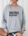 PLUS Total Eclipse Heart Sun Eclipse Graphic Sweatshirt