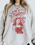 Be a Legend Western Graphic Sweatshirt