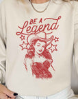 Be a Legend Western Graphic Sweatshirt