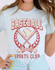 Baseball Sports Club Graphic T Shirts