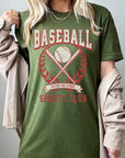 Baseball Sports Club Graphic T Shirts