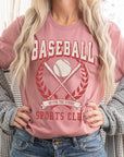 Baseball Sports Club Graphic T Shirts