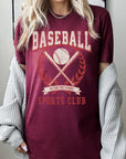 Baseball Sports Club Graphic T Shirts