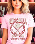 Baseball Sports Club Graphic T Shirts