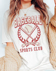 Baseball Sports Club Graphic T Shirts