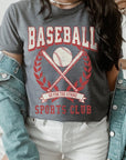 Baseball Sports Club Graphic T Shirts